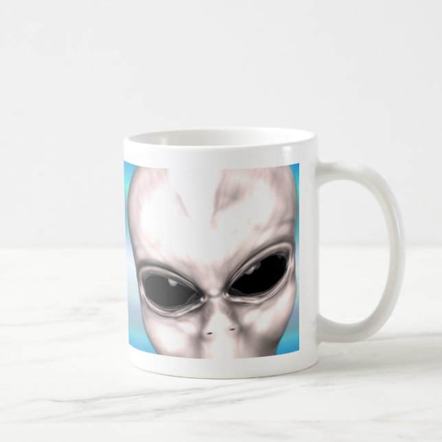De Café Caneca estrangeira cinzenta do estudo (Direita)
