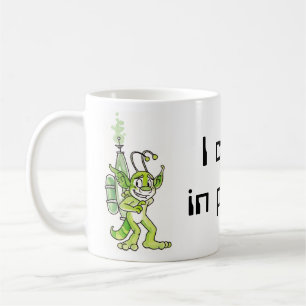 De Café Caneca estrangeira verde "calma"