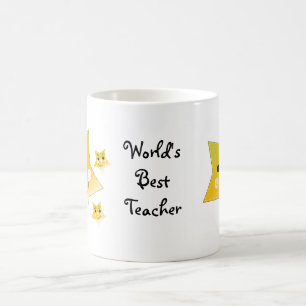 De Café Caneca Estrelas Douradas - Melhor Professor do Mun