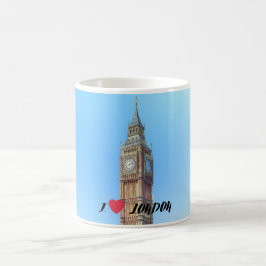 De Café Caneca Eu Amo Londres – Ilustração do Big Ben Pres
