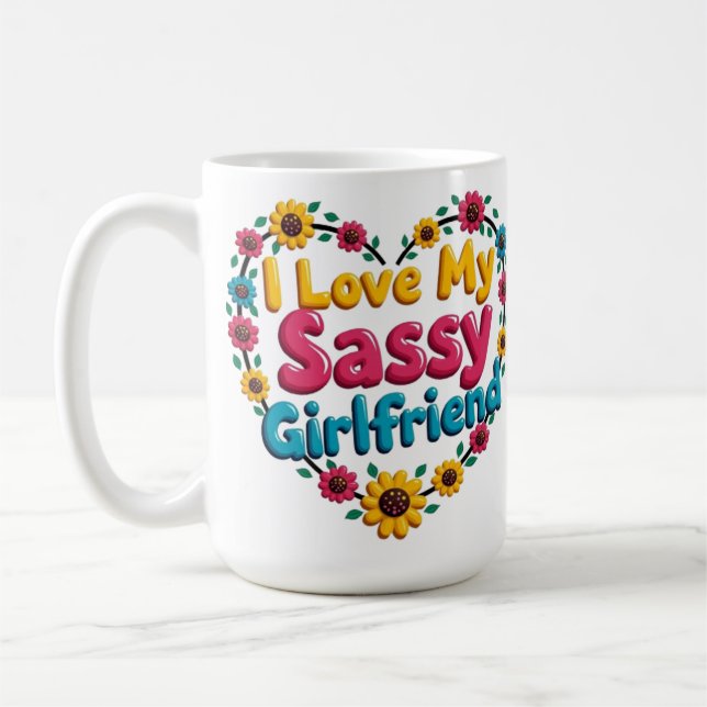 De Café Caneca Eu Amo Minha Namorada Atrevida (Esquerda)
