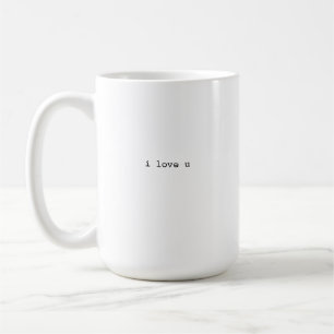 De Café caneca eu amo você
