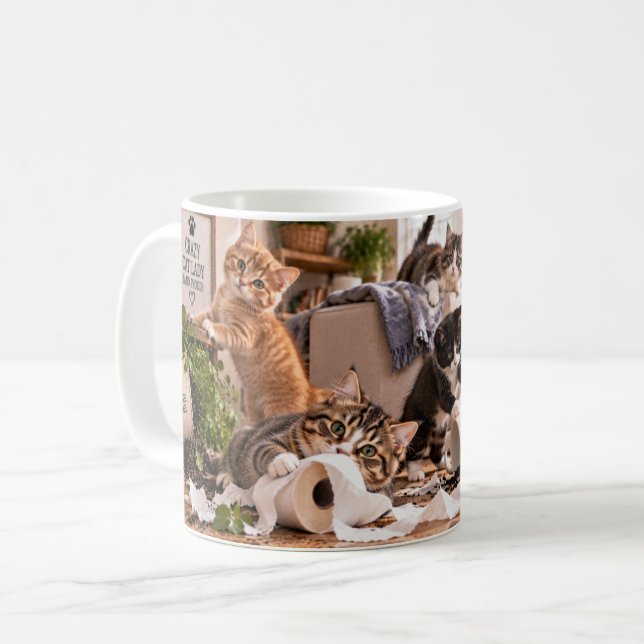De Café Caneca Eu Era Normal Até Ganhar um Gato (Frente Esquerda)