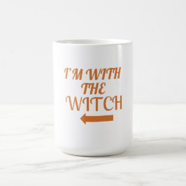 De Café Caneca Eu Estou Com a Bruxa
