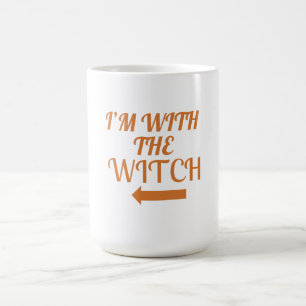 De Café Caneca Eu Estou Com a Bruxa