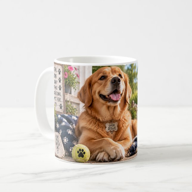 De Café Caneca Eu Mesmo Cachorro Dia Melhor Eu Mais Feliz (Frente Esquerda)
