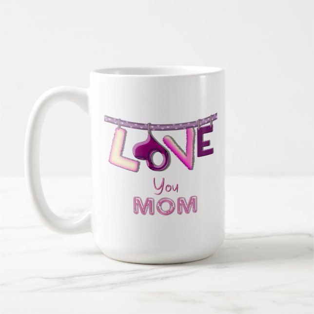 De Café Caneca Eu Te Amo Mãe (Esquerda)
