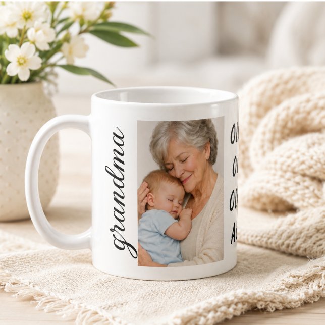 De Café Caneca Eu Te Amo Vovó | Dia dos Avós (I Love You Grandma Mug | Grandparents Day)