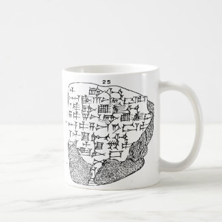 De Café Caneca excelente Cuneiform da bebida