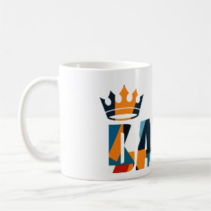 De Café Caneca Família Daddy King - Padrões Geométricos Ba