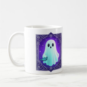 De Café Caneca Fantasma Pastel Fofa