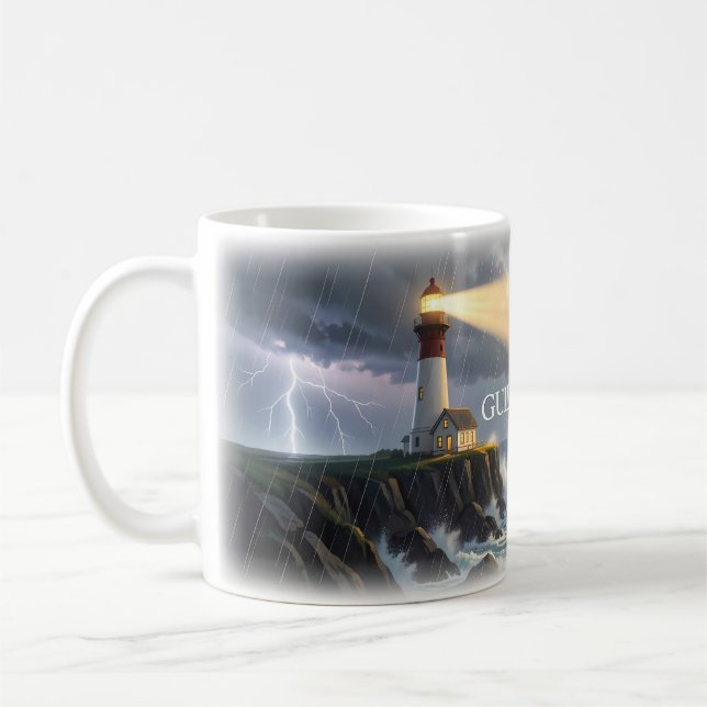 De Café Caneca Farol Guia-Me Para Casa (Esquerda)