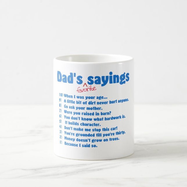 De Café Caneca favorita dos provérbios dos pais (Centro)