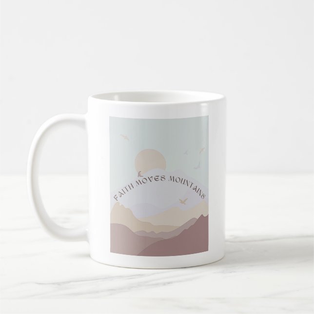 De Café Caneca Fé Move Montanhas (Esquerda)
