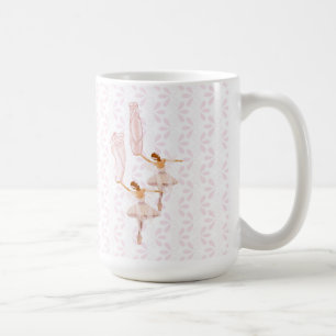 De Café caneca feericamente da bailarina