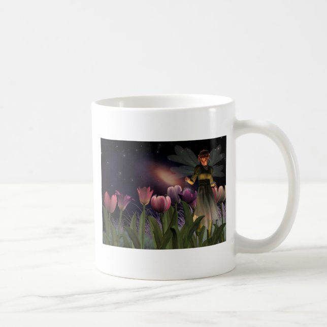De Café Caneca feericamente da mágica da noite (Direita)