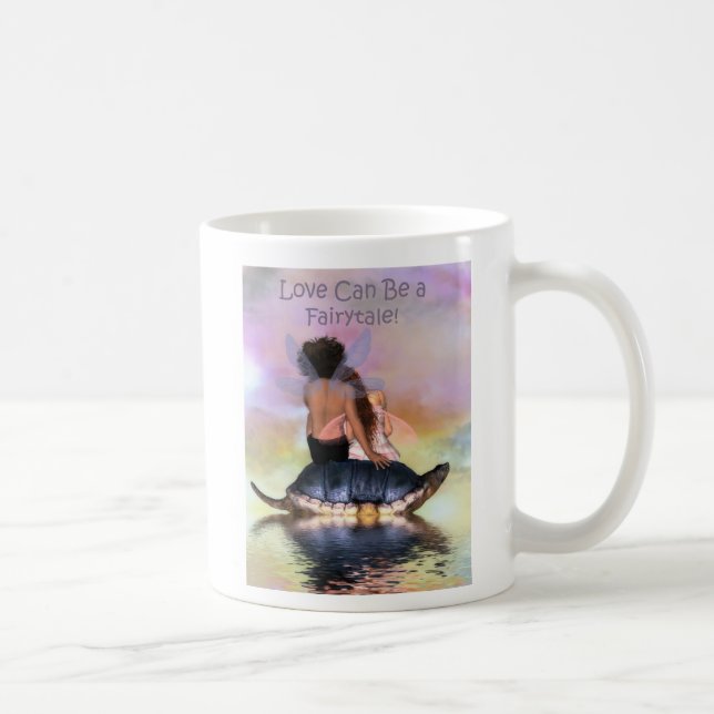 De Café Caneca feericamente dos amantes (Direita)
