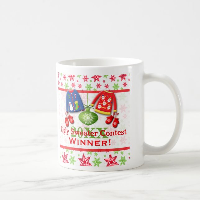 De Café Caneca feia 2 do vencedor da competição da (Direita)