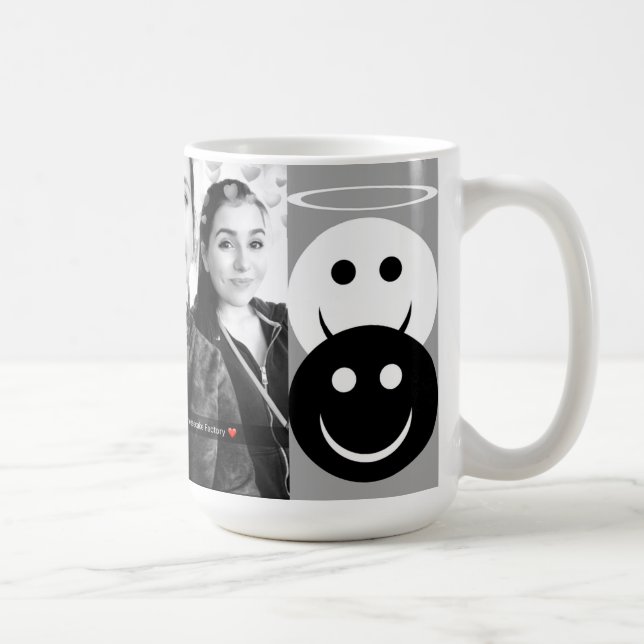 De Café caneca feita sob encomenda combinado das irmãs do (Direita)