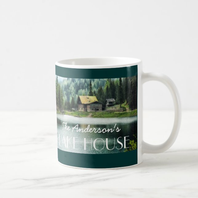 De Café Caneca feita sob encomenda frente e verso da casa (Direita)