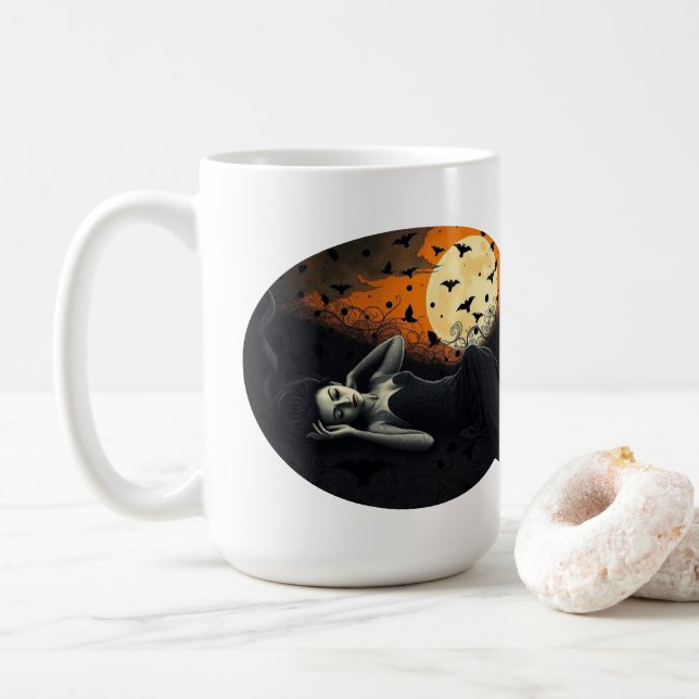 De Café Caneca Felicidade em Cada Golinho (Com Donut)