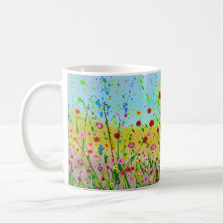 De Café Caneca feliz das flores