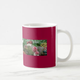 De Café Caneca feliz do cogumelo