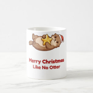 De Café Caneca Feliz Natal Como Nenhuma Lontra Estrela