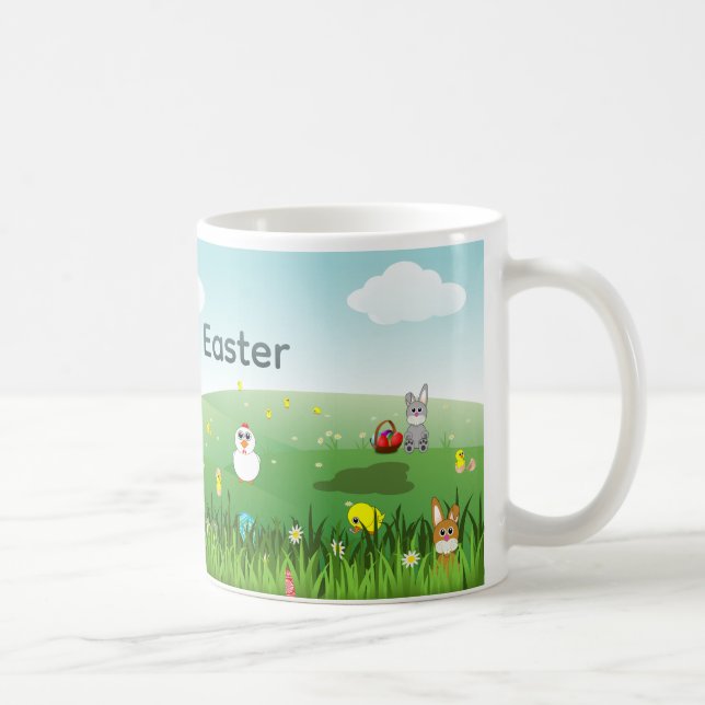 De Café Caneca Feliz Páscoa (Direita)
