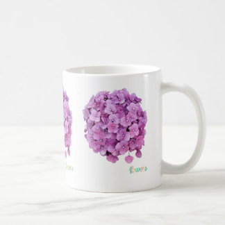 De Café Caneca Flor Hortência