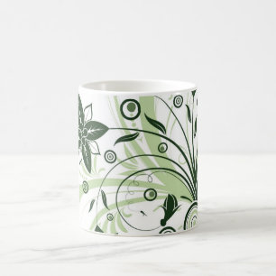 De Café Caneca floral