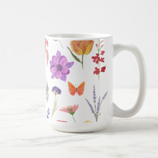 De Café Caneca Floral Botânica | Presente Inspirado na Nat