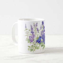 De Café Caneca Floral, flores silvestres do período borbul
