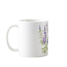 Caneca Floral, flores silvestres do período borbul