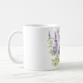 De Café Caneca Floral, flores silvestres do período borbul