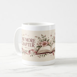 De Café Caneca Floral Literária Mais Um Capítulo