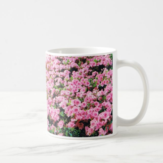 De Café Caneca floral rosa (Direita)