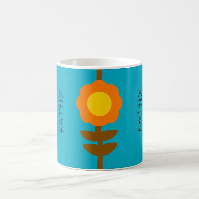 De Café Caneca Floral Sunny Bloom (Centro)