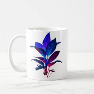 De Café Caneca Folha da Galáxia Elegante