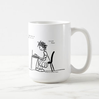 De Café Caneca forçada do professor