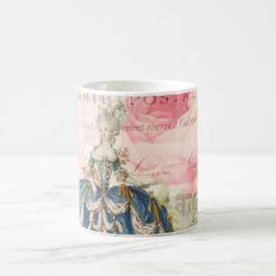 De Café Caneca francesa do vintage da rainha Marie