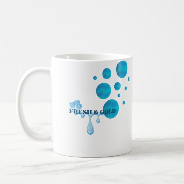 De Café caneca fresca e fria (Esquerda)