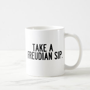 De Café Caneca freudiana do sorvo