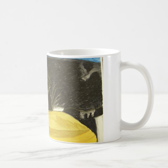 De Café caneca fumegante (Direita)