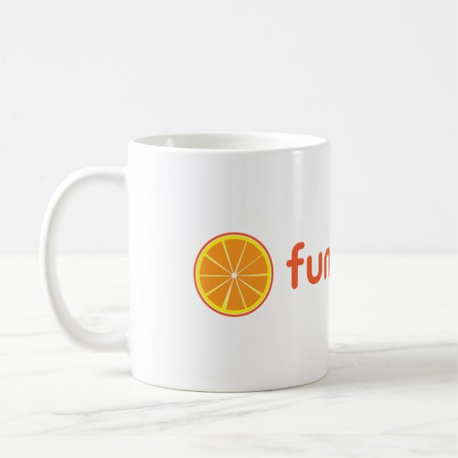 De Café caneca FunkyFresh Logo Oficial (Esquerda)
