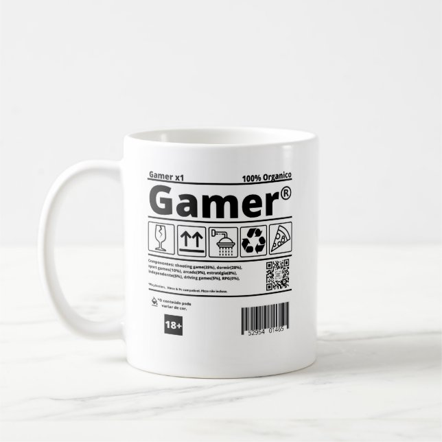 De Café Caneca Gamer (Esquerda)