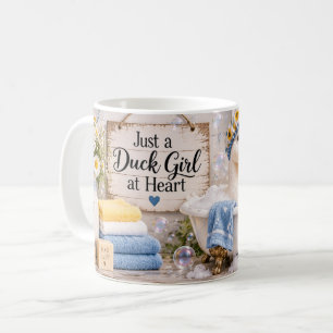 De Café Caneca Garota Pato no Coração