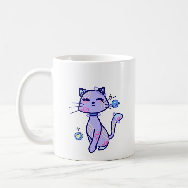 De Café Caneca gato espacial (Esquerda)