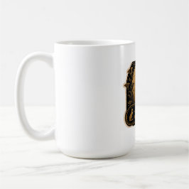 De Café Caneca Gato Preto Egito Antigo Bastet
