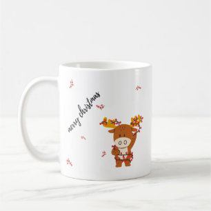 De Café Caneca Gazela Feliz Natal